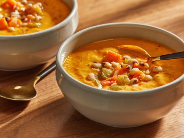 Sweet potato and black-eyed pea soup just might help you live longer