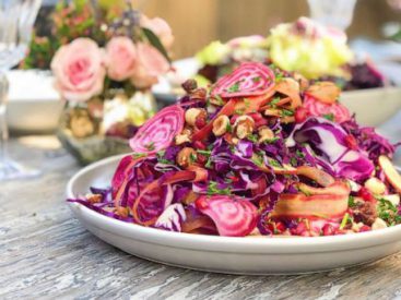 Rainbow harvest salad and salmon nicoise salad recipes