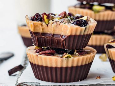 Our Top Eight Vegan Recipes of the Day: From Chocolate Fruit and Nut Fudge Cups to Oatmeal Breakfast Cookies!