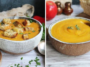 Simple soup recipes for a cold winter's evening - butternut squash, lentils and more