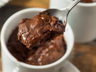 Gooey Chocolate Brownie Mug Cake Recipe Is Pure Portion-Controlled Bliss