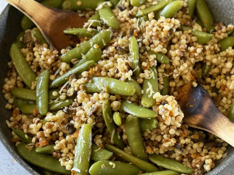 Daily Top Recipes: Fregola Sarda with Snap Peas to Veggie Paella!