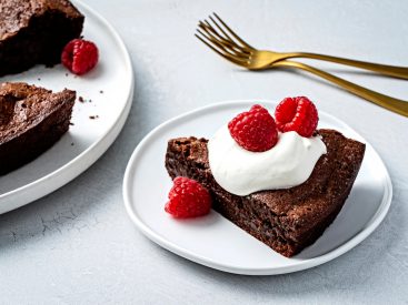 This simple, dark chocolate cake will win your heart