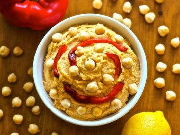 8 Plant-Based Red Pepper Hummus Recipes