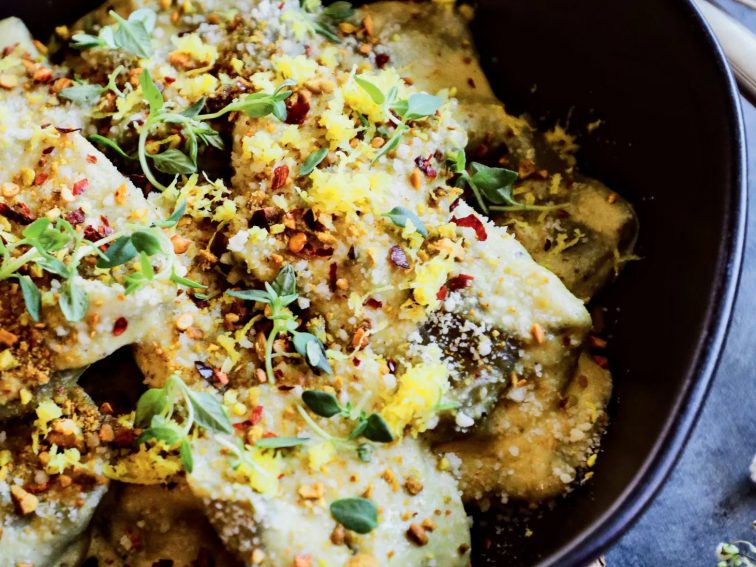 Daily Top Recipes: Lemon Cappelletti With Pistachio Cream to Rainbow Quinoa and Pear Salad!
