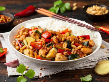 Easy Stir Fry Kung Pao Chicken Recipe: A Low-Fat Diabetic-Friendly Recipe