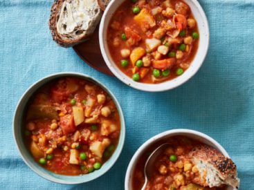 One can of chickpeas, two recipes: Nancy Birtwhistle’s budget midweek meal