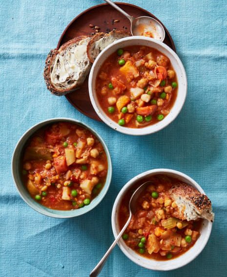 One can of chickpeas, two recipes: Nancy Birtwhistle’s budget midweek meal