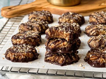 Top Daily Recipes: From Chocolate-Dipped Coconut Pecan Macaroons to Enchiladas!