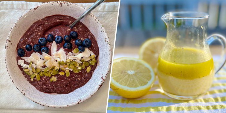 Elevate your produce with Joy Bauer’s acai bowl and lemon vinaigrette