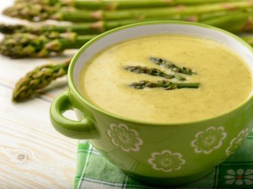 Creamy Vegan Asparagus Soup Recipe May Help You Detoxify, Strengthen & Focus