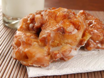 OMG 20-Minute Apple Fritter Recipe With a Cinnamon Sugar Glaze