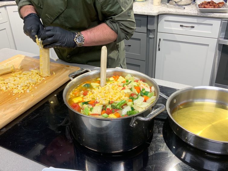 Summer of seafood: Olivia's shares recipes for Chesapeake club sandwich, Maryland crab soup
