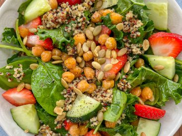 Top Daily Recipes: Strawberry Quinoa Salad to Blueberry Lemonade!
