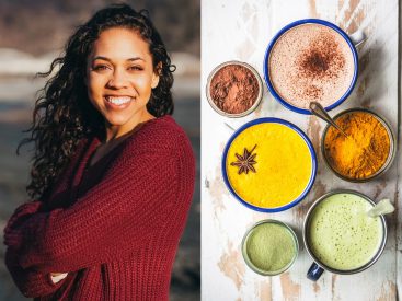 A dietitian who specializes in the DASH diet shares 4 tasty fall drink recipes, including a lower-sugar pumpkin spice latte