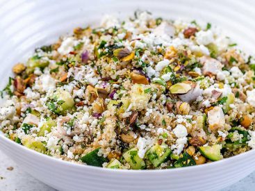 Healthy Chicken Quinoa Salad Recipe Inspired By Jennifer Aniston