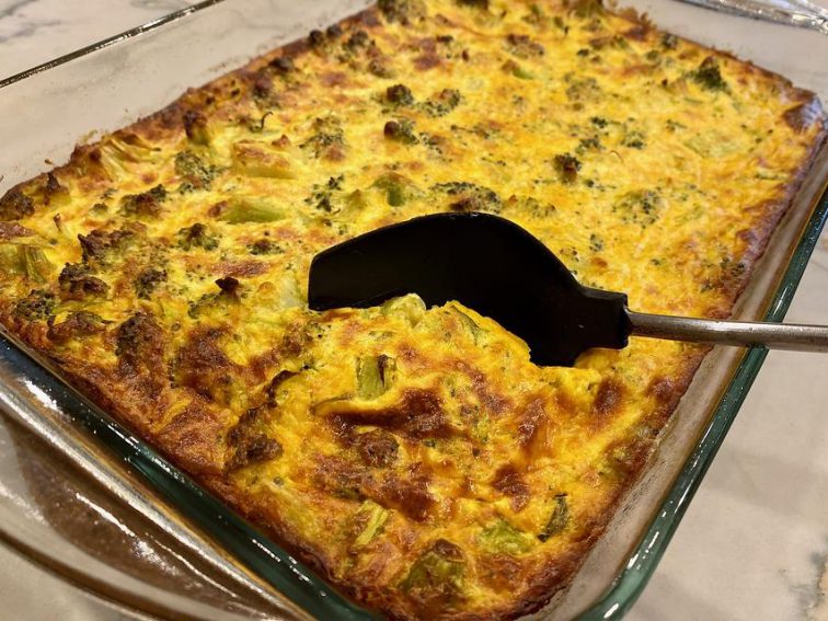 Super Creamy Broccoli Cheese Casserole Recipe Is a Dream Come True