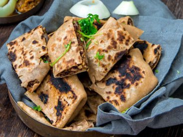 Top Daily Recipes: Curry Chickpea Salad to Indian Tofu Paratha Pocket Bites!