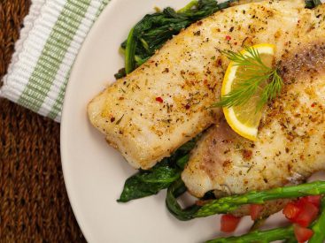 Skinny Mediterranean Baked Fish Recipe Cooks In 20 Minutes