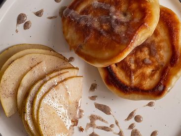 Pear Molasses Pancakes Recipe Is a Heartwarming Breakfast or Brunch