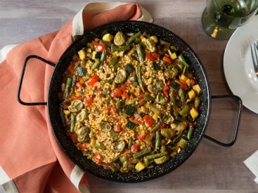 Vegan Paella De Verduras Recipe