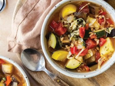 Top Daily Recipes: Ratatouille Soup with Farro to Chipotle Black Bean Chili!