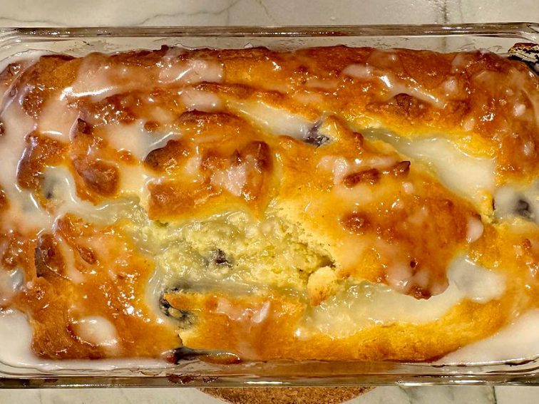 Super Moist Lemon Blueberry Bread Recipe Will Brighten Your Day
