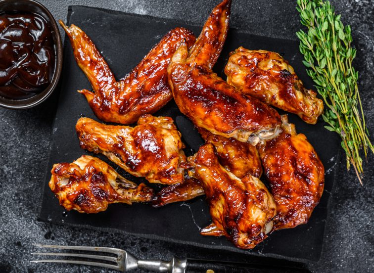 From the Recipe Archives: EBONY's Orange-Barbecued Chicken Wings