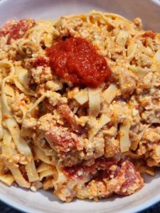 Tagliatelle Pasta with Chicken and Tomatoes | Recipe of the Week