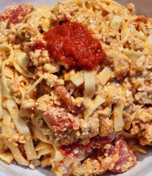 Tagliatelle Pasta with Chicken and Tomatoes | Recipe of the Week