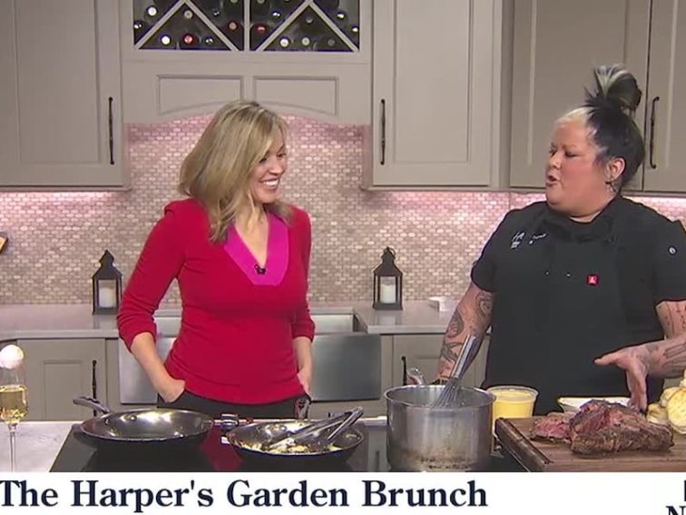 Chef with The Harper’s Garden Brunch Shares Recipes