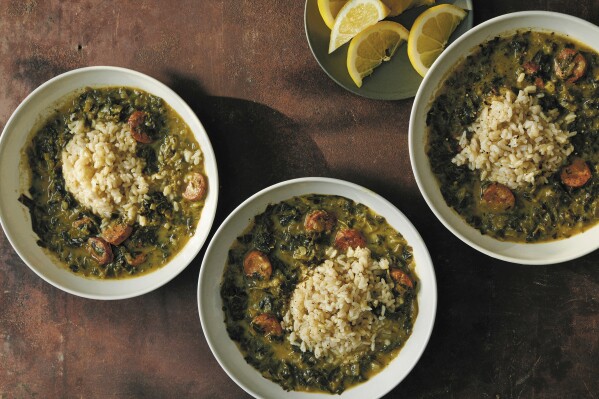 This Mardi Gras gumbo comes from a new cookbook linking healthy eating to good sleep